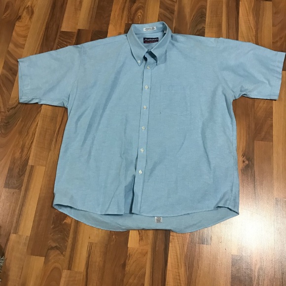 Manhattan Blue Half sleeve Shirt - Picture 4 of 5